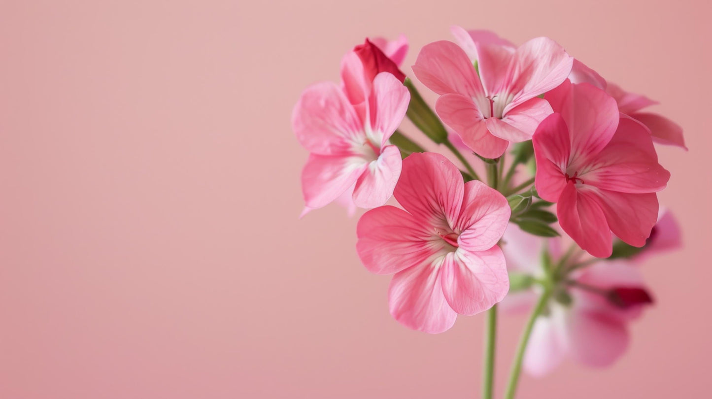 Geranium BullsEye Light Pink
