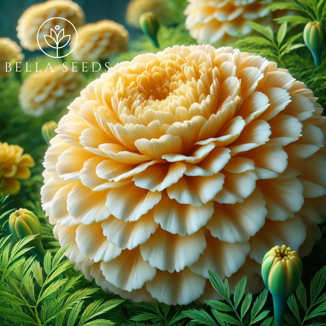 Marigold White Swan
