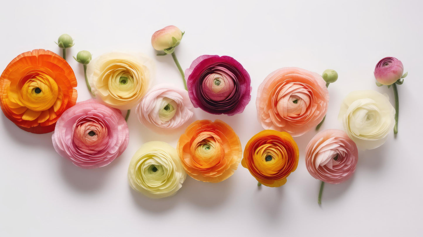 Amandine Mix Ranunculus Corms