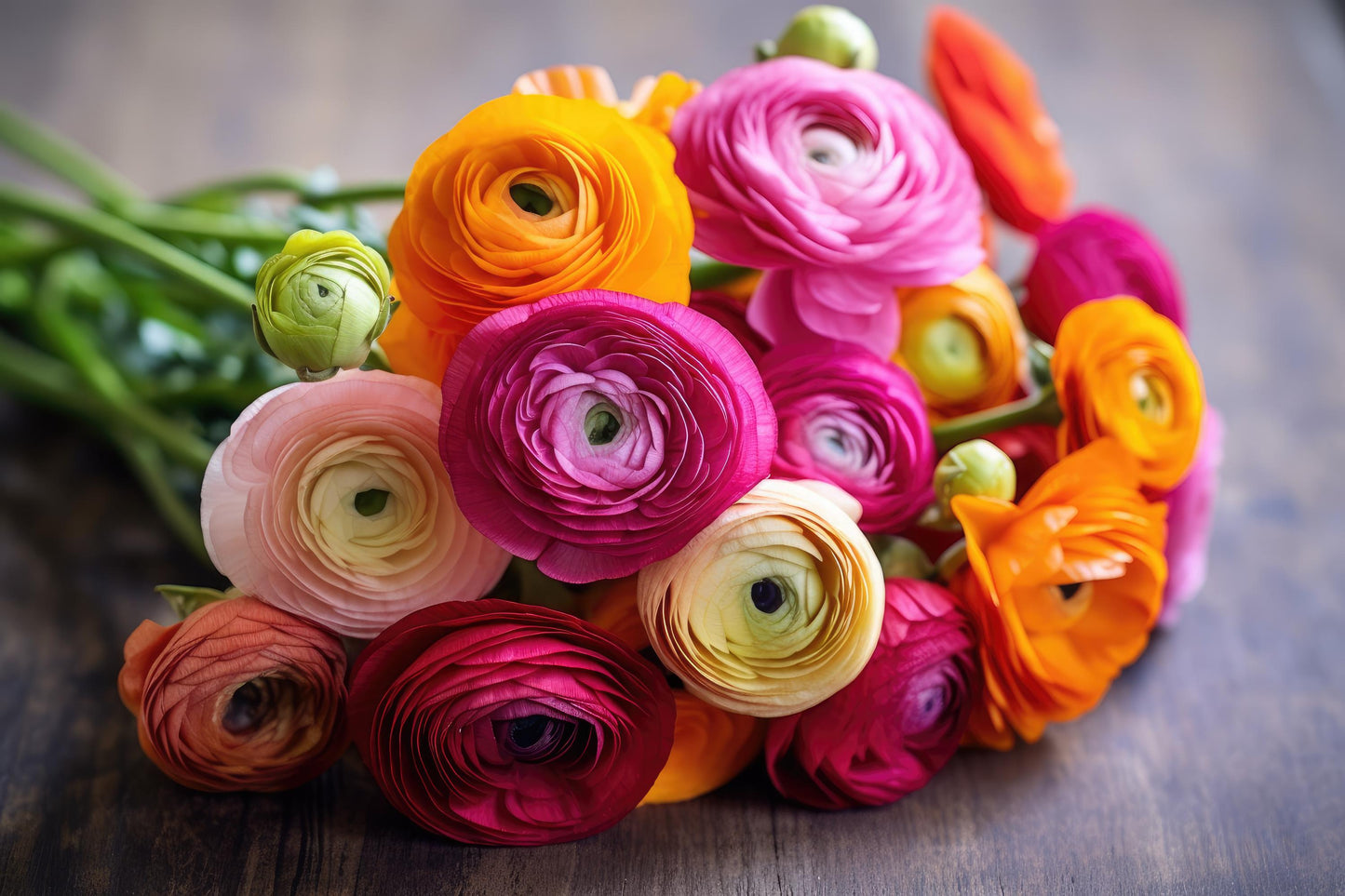 Amandine Mix Ranunculus Corms
