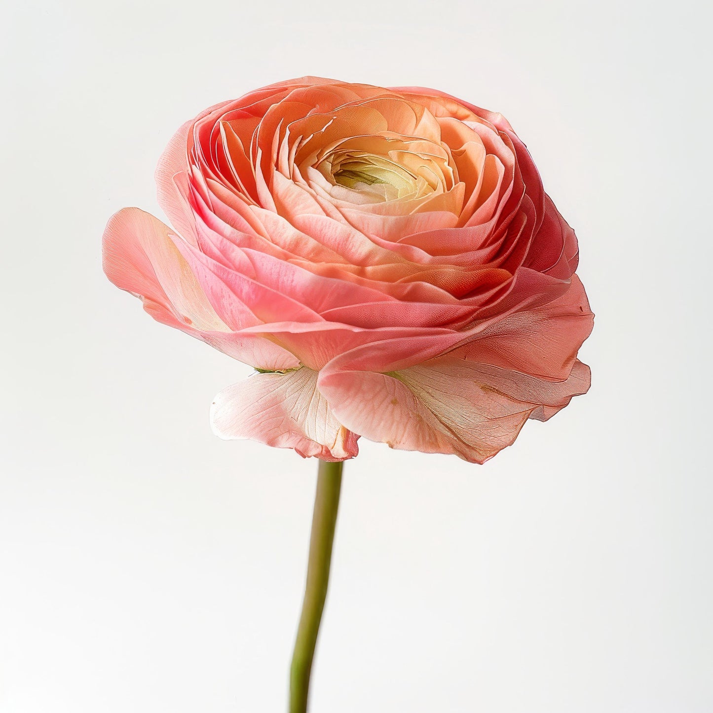 Tecolote Salmon Ranunculus Corms, 6-7 cm,Ranunculus Corms, Persian Buttercups, Flower Bulbs